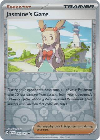 Jasmine's Gaze - 178/191 - Uncommon [sv08-178] [Reverse Holo]