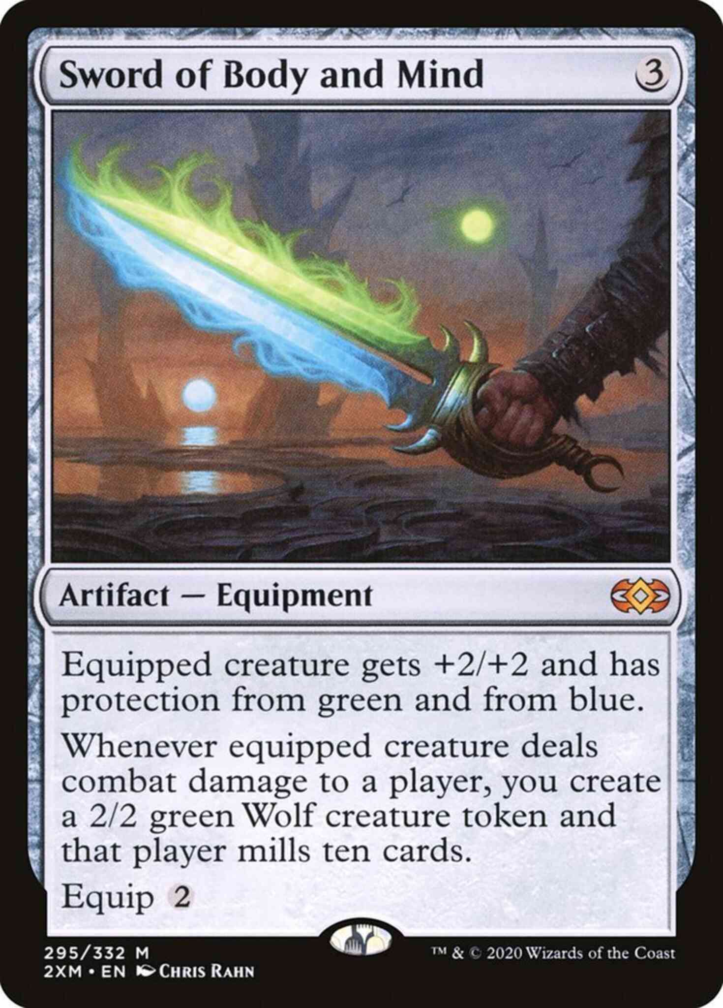 最安値　MTG Sword of Body and Mind部分foil Sword of Body and Mind [295] [Double Masters] [Non-Foil] – Face to