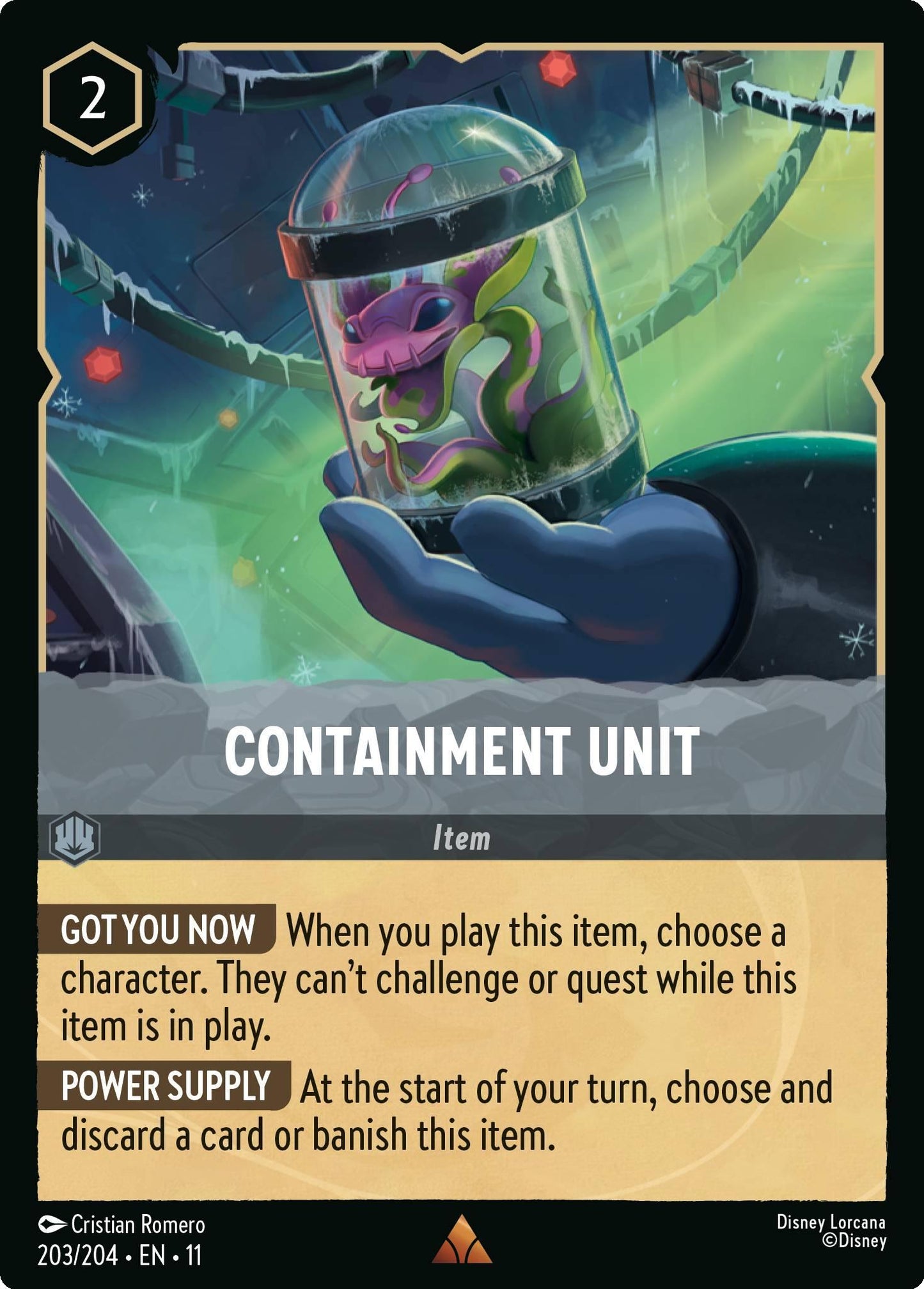 Containment Unit - 203/204 [Winterspell] [Non-Foil]