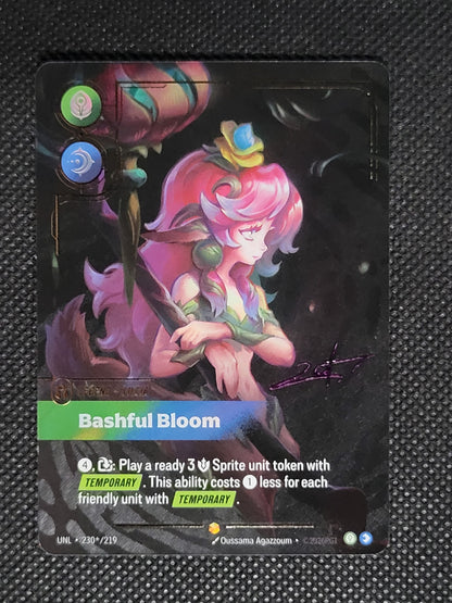 Bashful Bloom (Lillia) — Signature|Foil — ID 19007