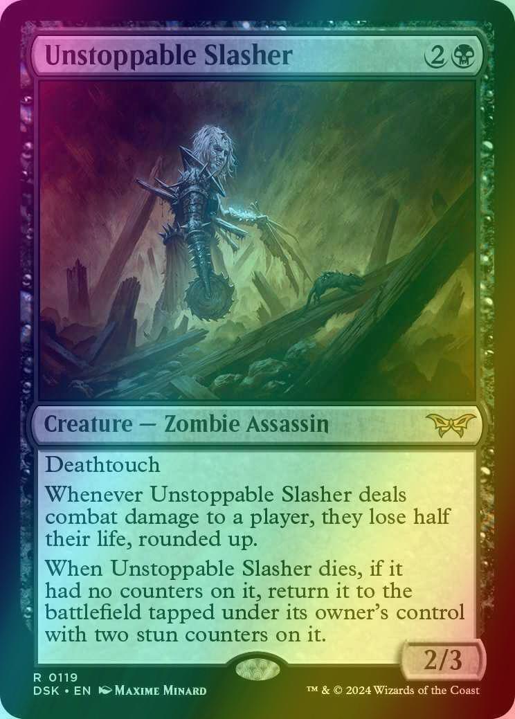 Unstoppable Slasher [119] [Duskmourn: House of Horror] [Foil]