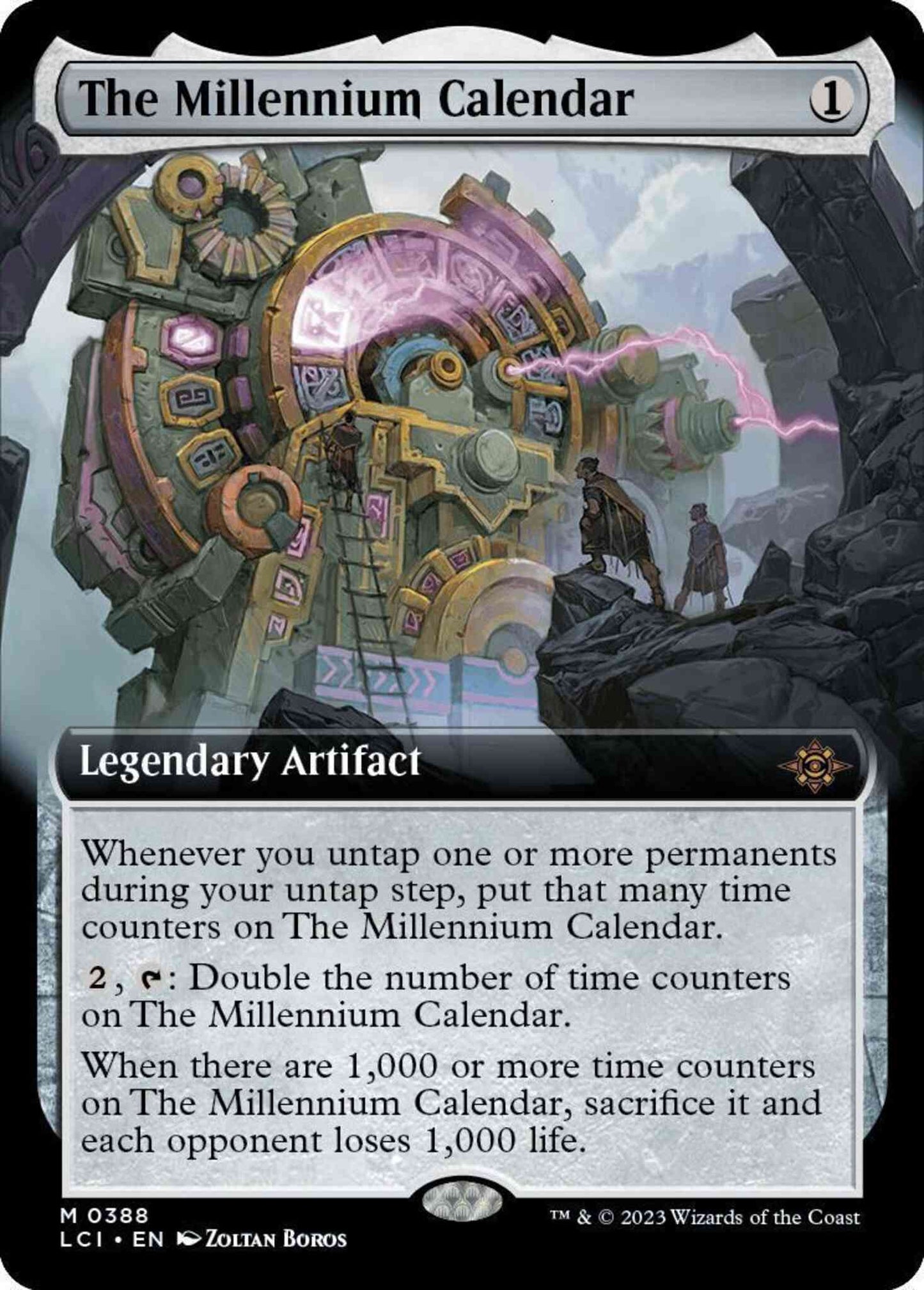 The Millennium Calendar [388] [Extended Art] [The Lost Caverns of Ixalan] [Non-Foil]