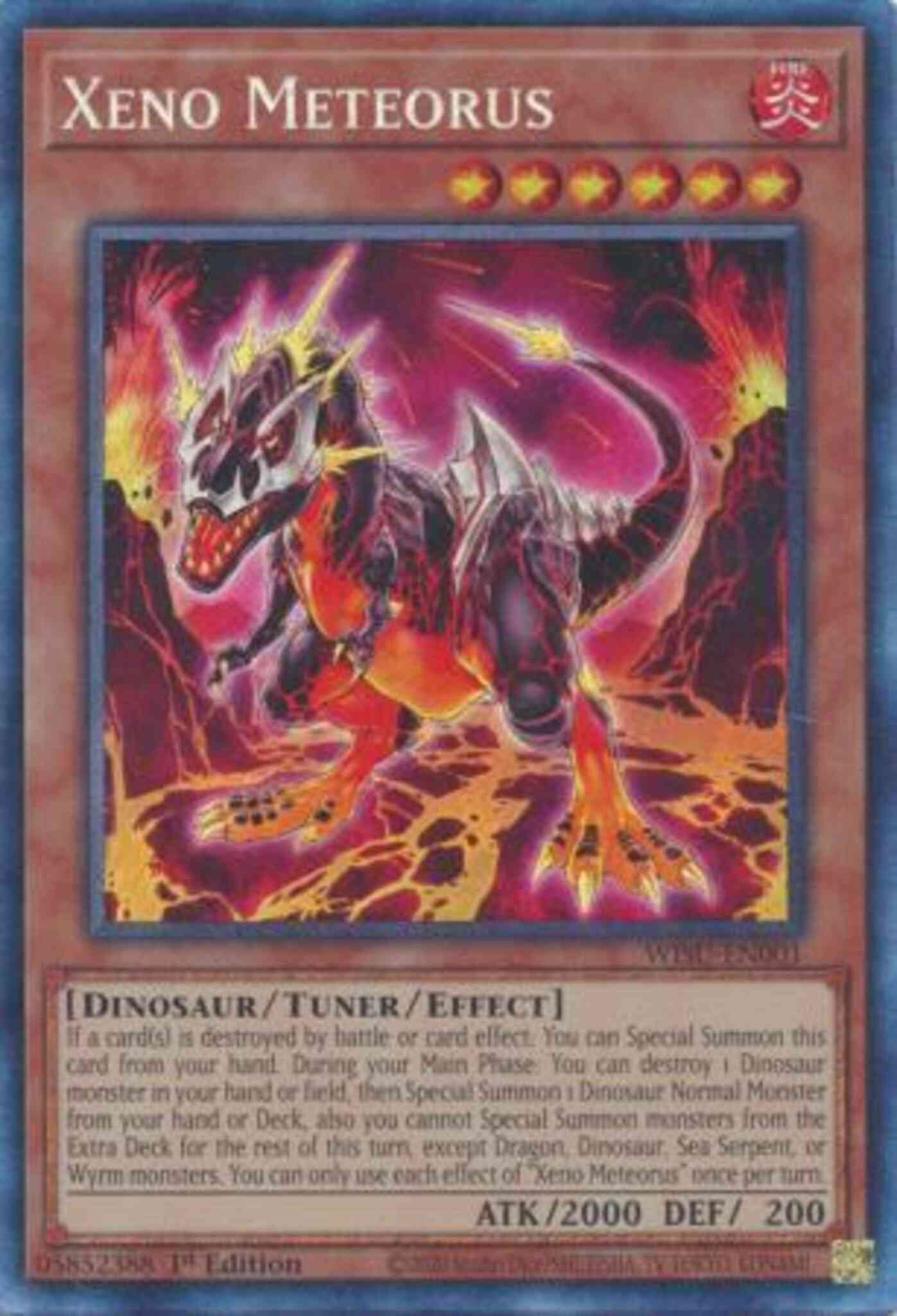 Xeno Meteorus - WISU-EN001 - Collector's Rare - 1st Edition