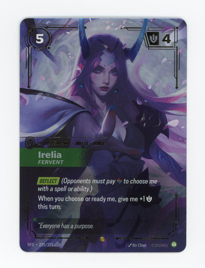 Irelia - Fervent — Overnumbered|Foil — ID 19444