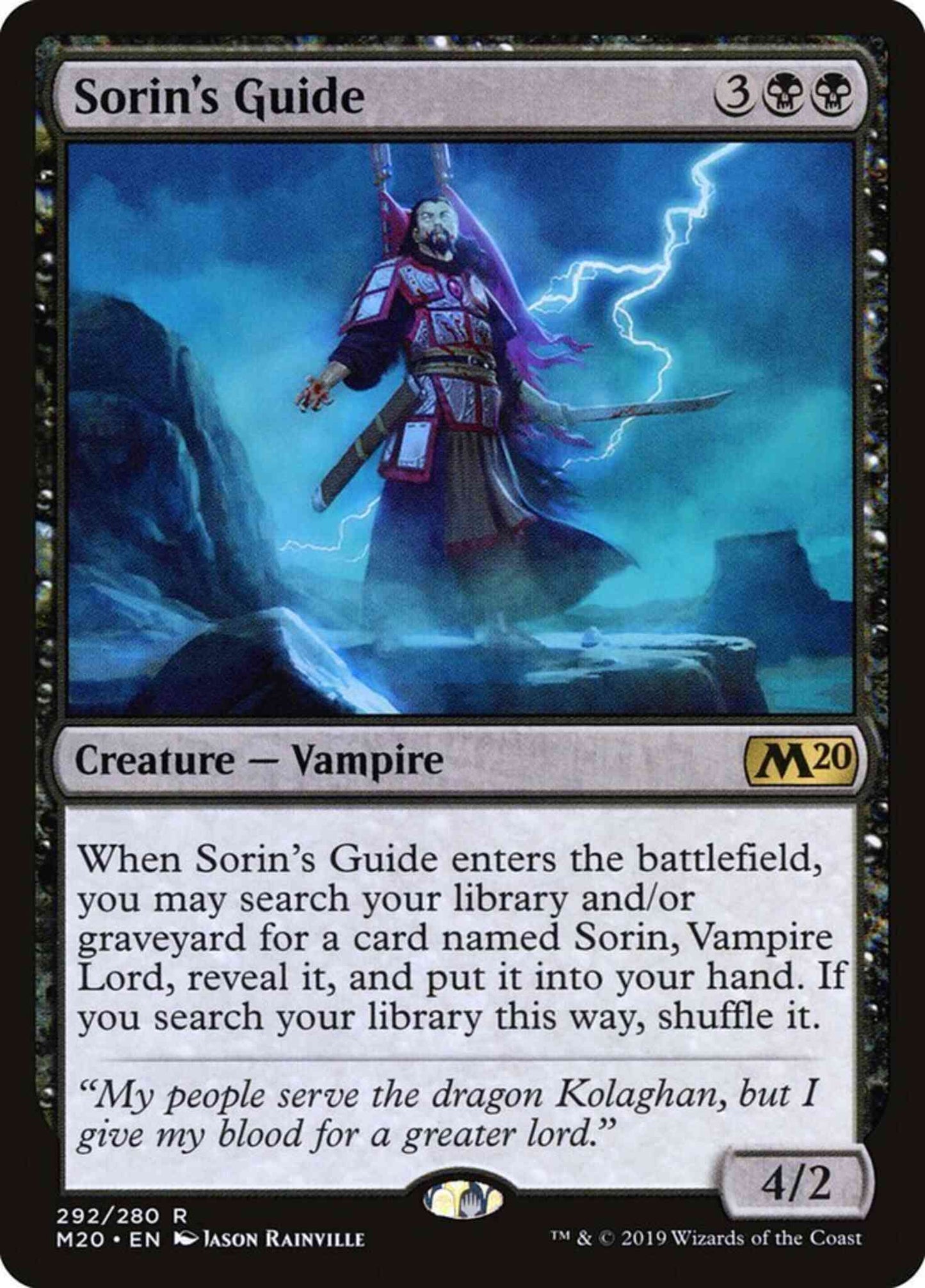 Sorin's Guide [292] [Planeswalker Deck Exclusive] [Core Set 2020] [Non-Foil]