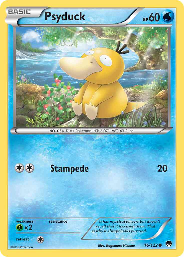 Psyduck - 16/122 - Common [xy9-16] [Non-Holo]