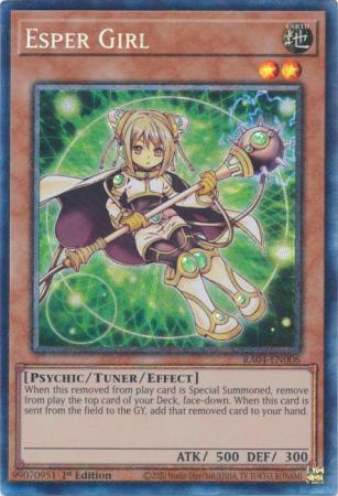 Esper Girl - RA04-EN006 - Collector's Rare - 1st Edition
