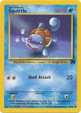 Squirtle - 68/82 - Common - Unlimited [base5U-68] [Non-Holo]