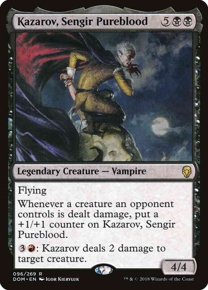 Kazarov, Sengir Pureblood [96] [Dominaria] [Non-Foil]