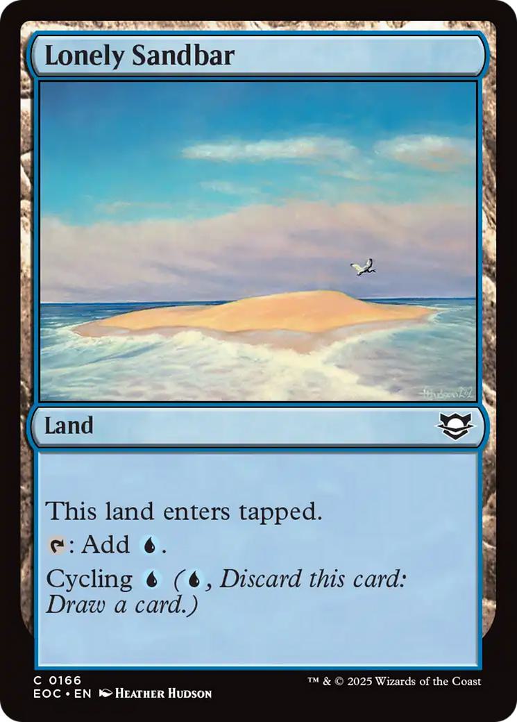 Lonely Sandbar [166] [Edge of Eternities: Commander] [Non-Foil]