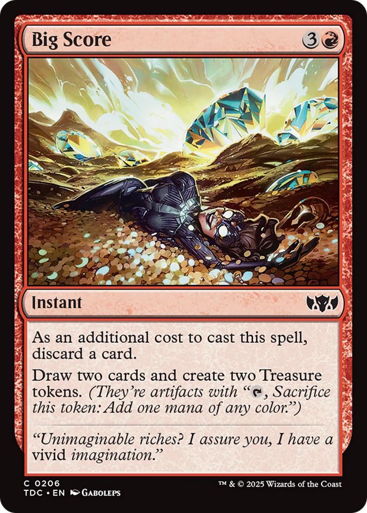 Big Score [206] [Tarkir: Dragonstorm: Commander] [Non-Foil]