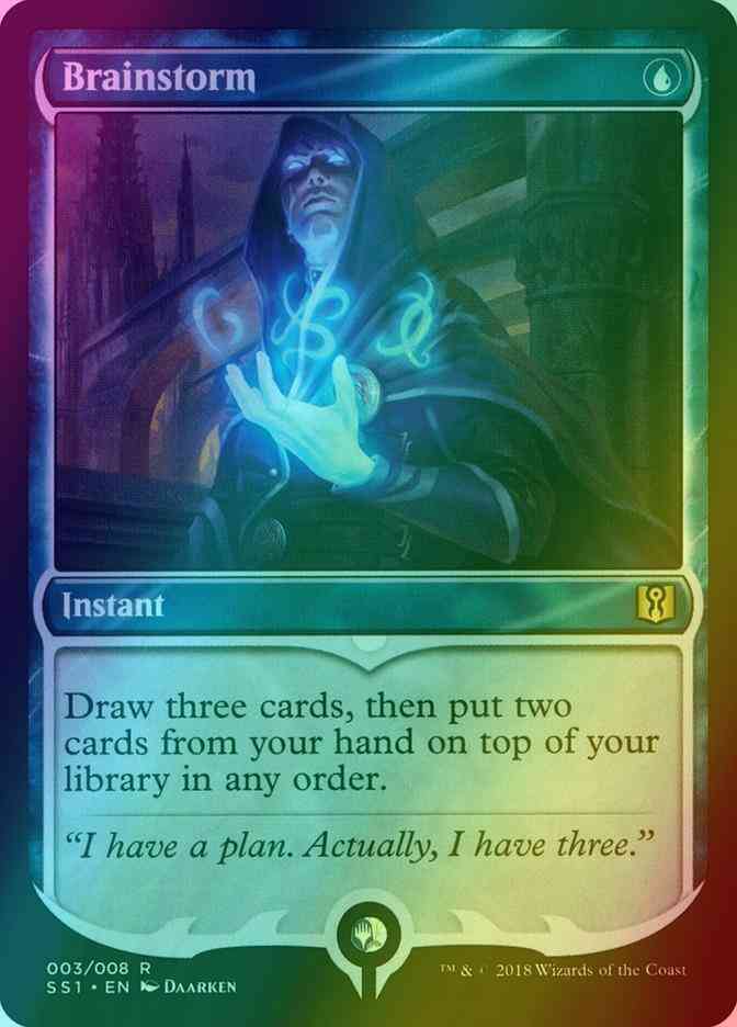Brainstorm [3] [Signature Spellbook: Jace] [Foil]