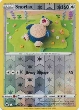 Snorlax - 109/159 - Rare [swsh125-109] [Reverse Holo]