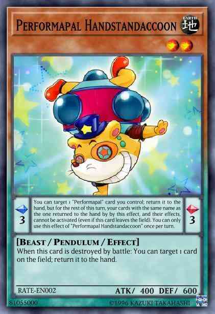 Performapal Handstandaccoon - RATE-EN002 - Common - Unlimited