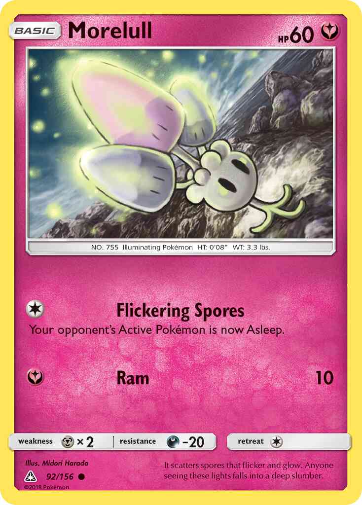 Morelull - 92/156 - Common [sm5-92] [Reverse Holo]