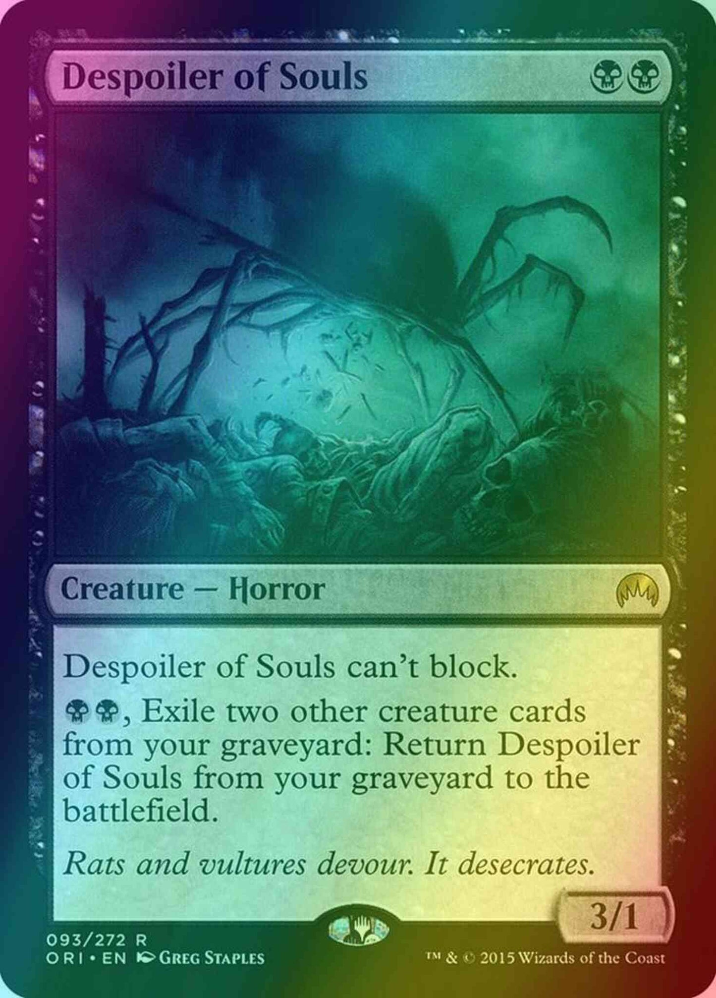 Despoiler of Souls [93] [Magic Origins] [Foil]
