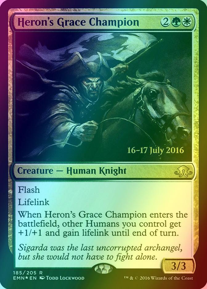 Heron's Grace Champion [185s] [Eldritch Moon Promos] [Foil]