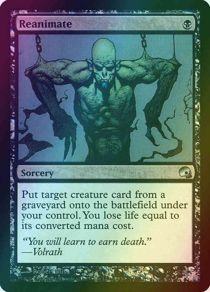 Reanimate [15] [Premium Deck Series: Graveborn] [Foil]