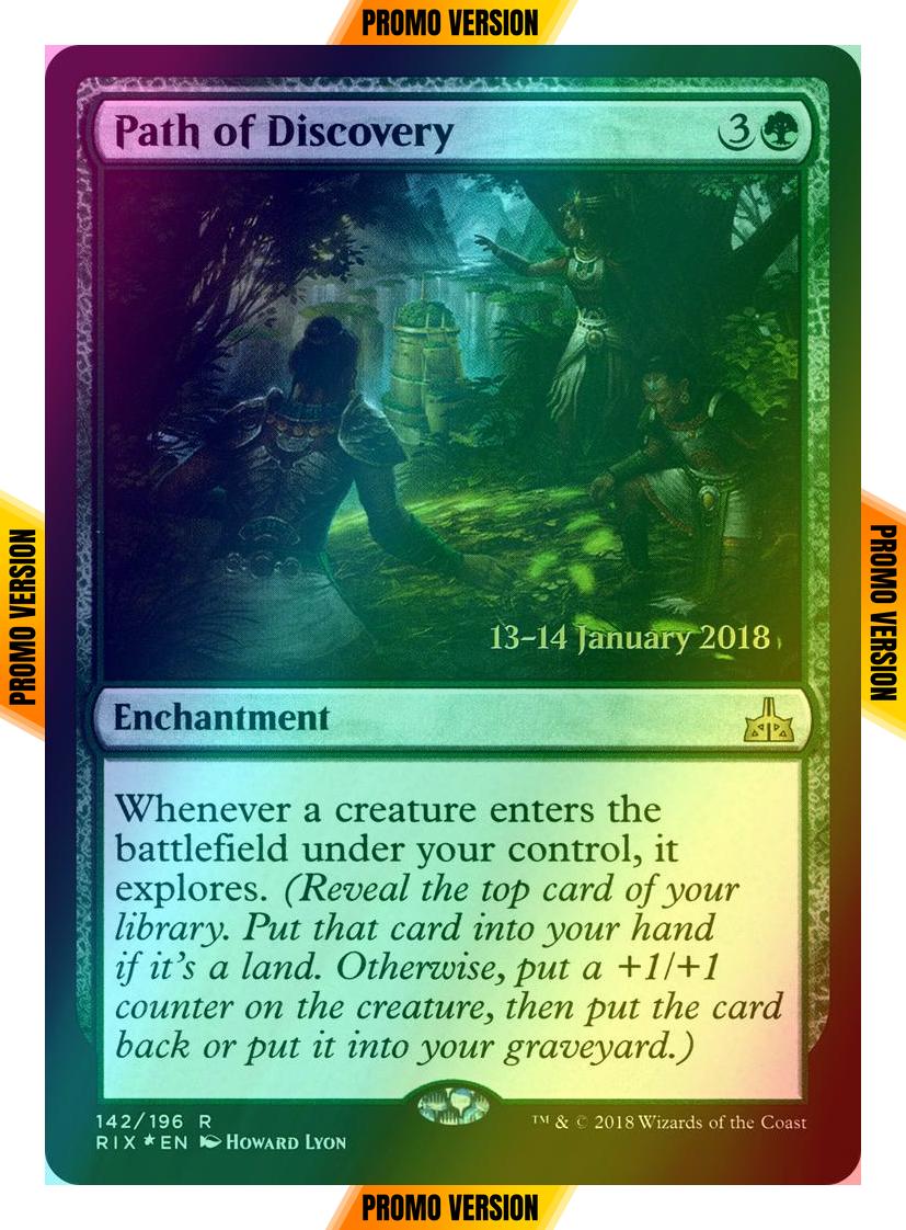 Path of Discovery [142s] [Rivals of Ixalan Promos] [Foil]