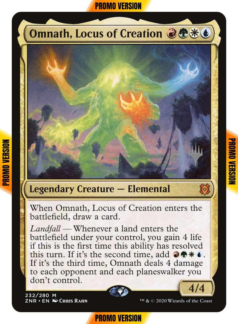 Omnath, Locus of Creation [Promo Pack] [232p] [Zendikar Rising Promos] [Non-Foil]