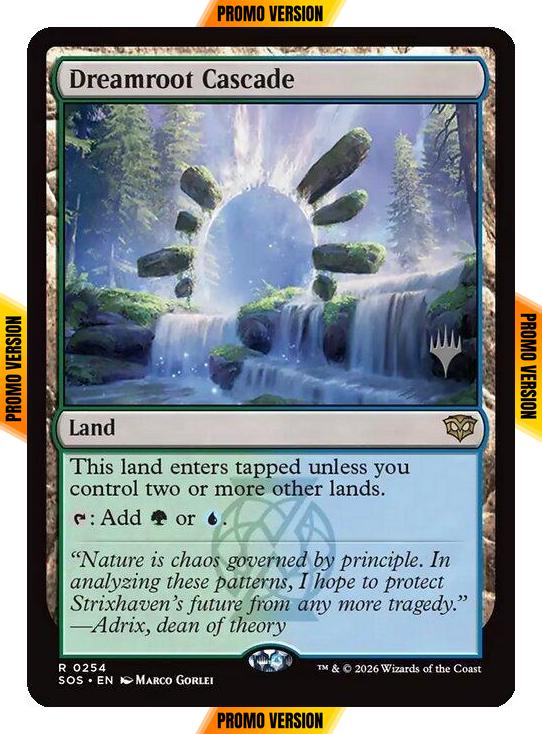 Dreamroot Cascade [254p] [Promo Pack] [Secrets of Strixhaven Promos] [Non-Foil]