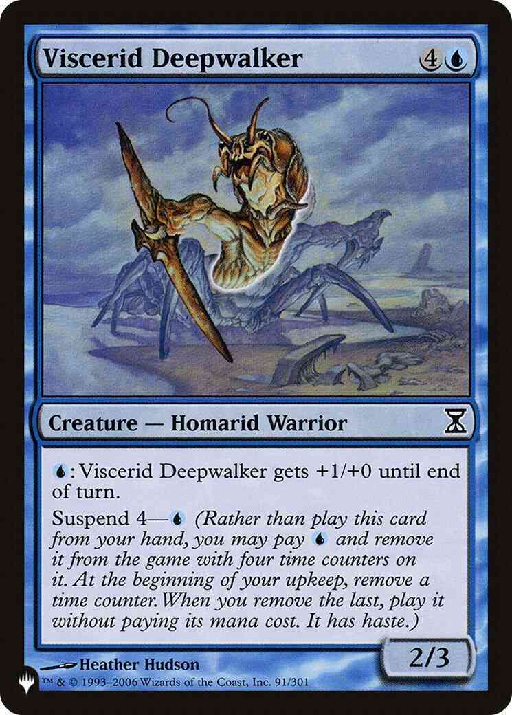 Viscerid Deepwalker [TSP-91] [The List] [Non-Foil]