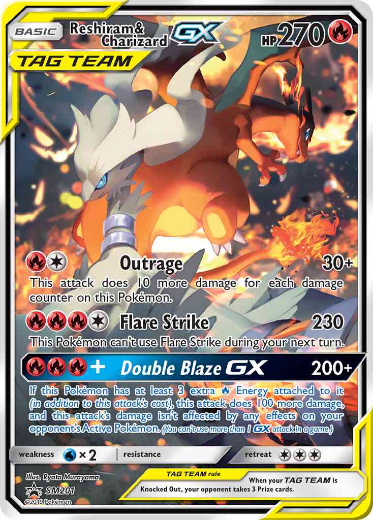 Reshiram & Charizard-GX - SM201 - Promo [smp-SM201] [Ultra]