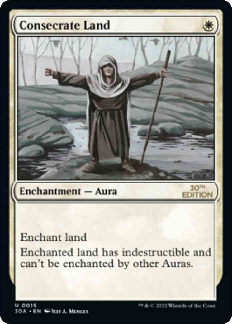 Consecrate Land [15] [30th Anniversary Edition] [Non-Foil]