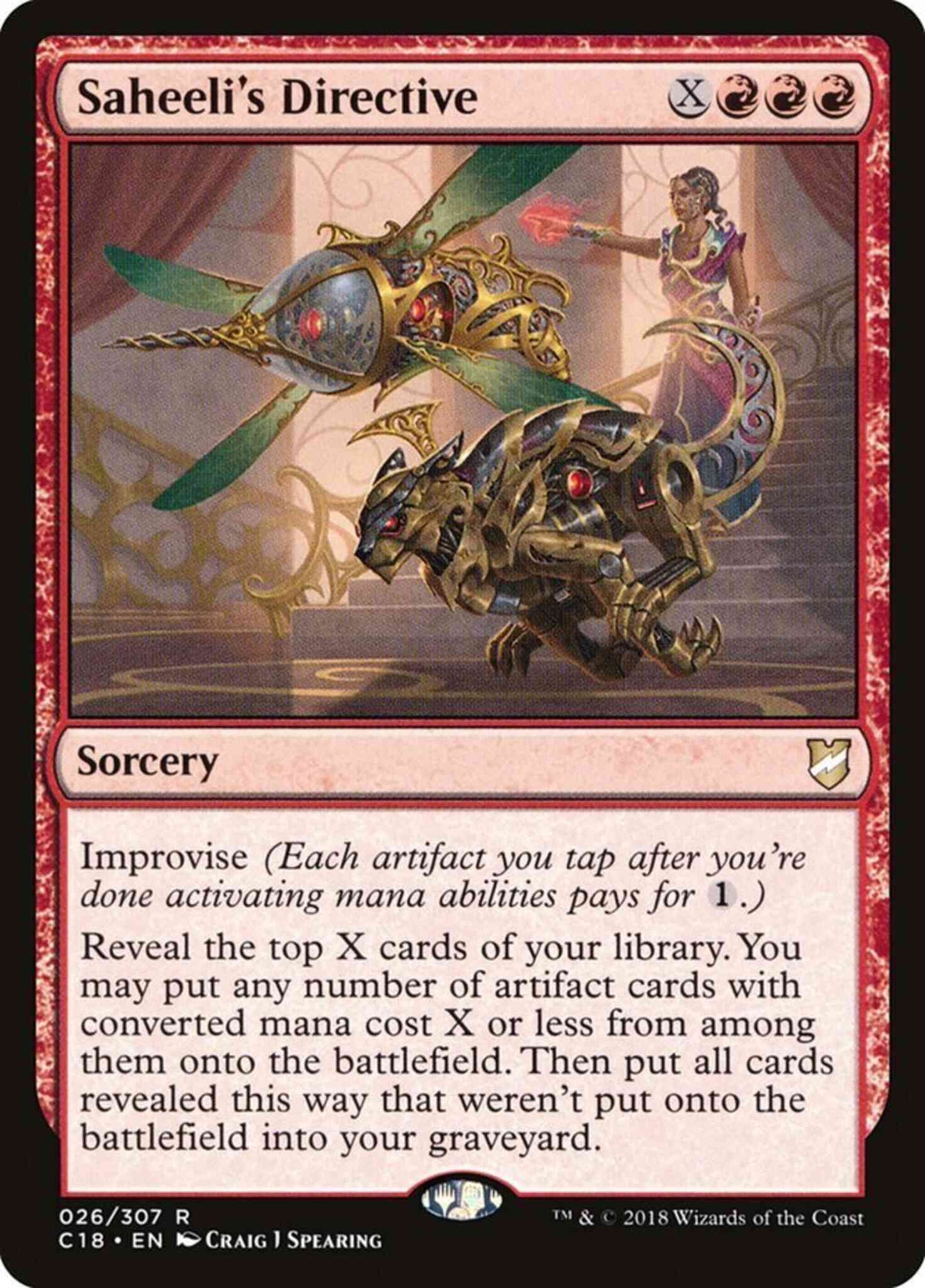 Saheeli's Directive [26] [Commander 2018] [Non-Foil]