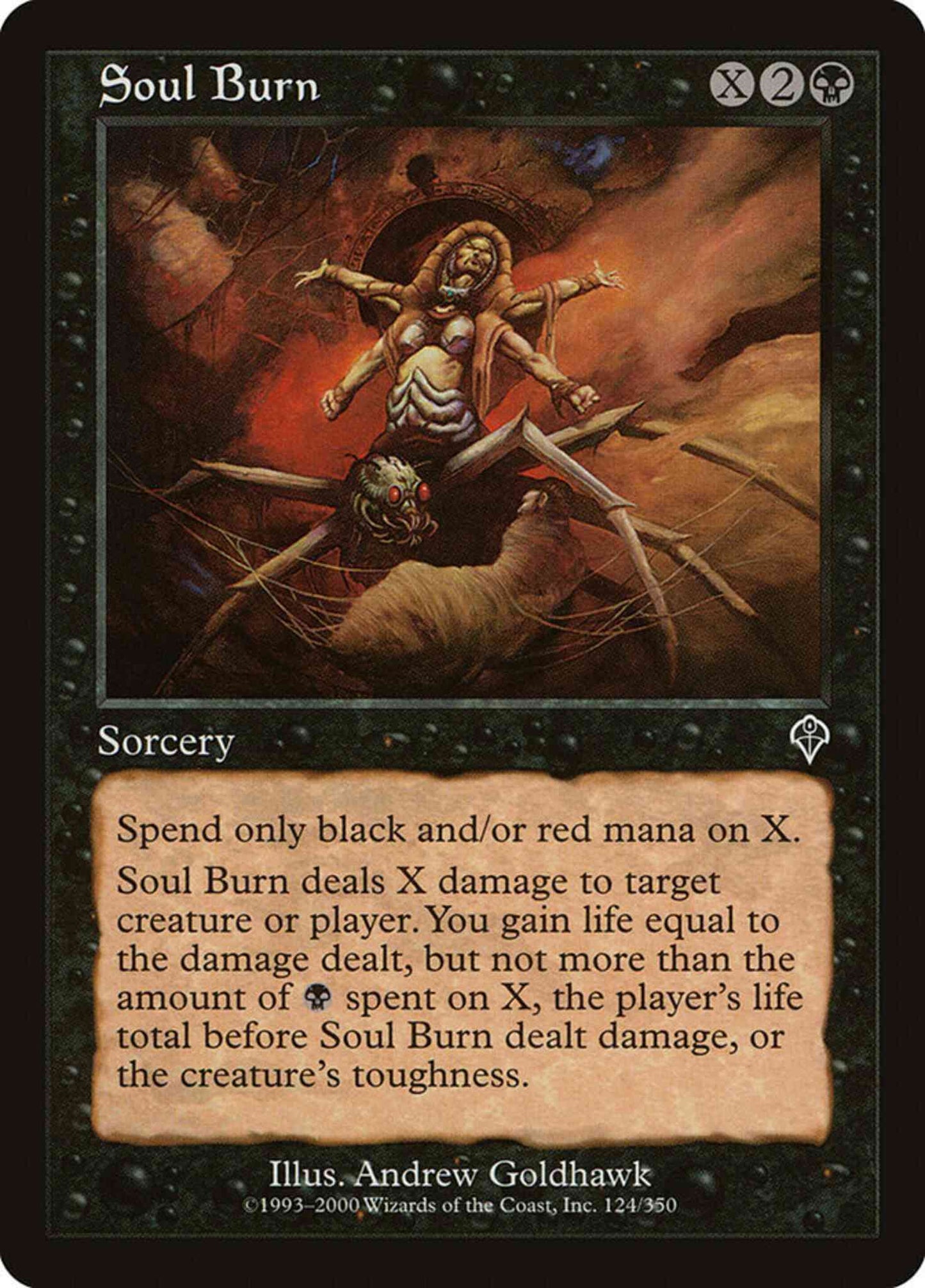 Soul Burn [124] [Invasion] [Non-Foil]