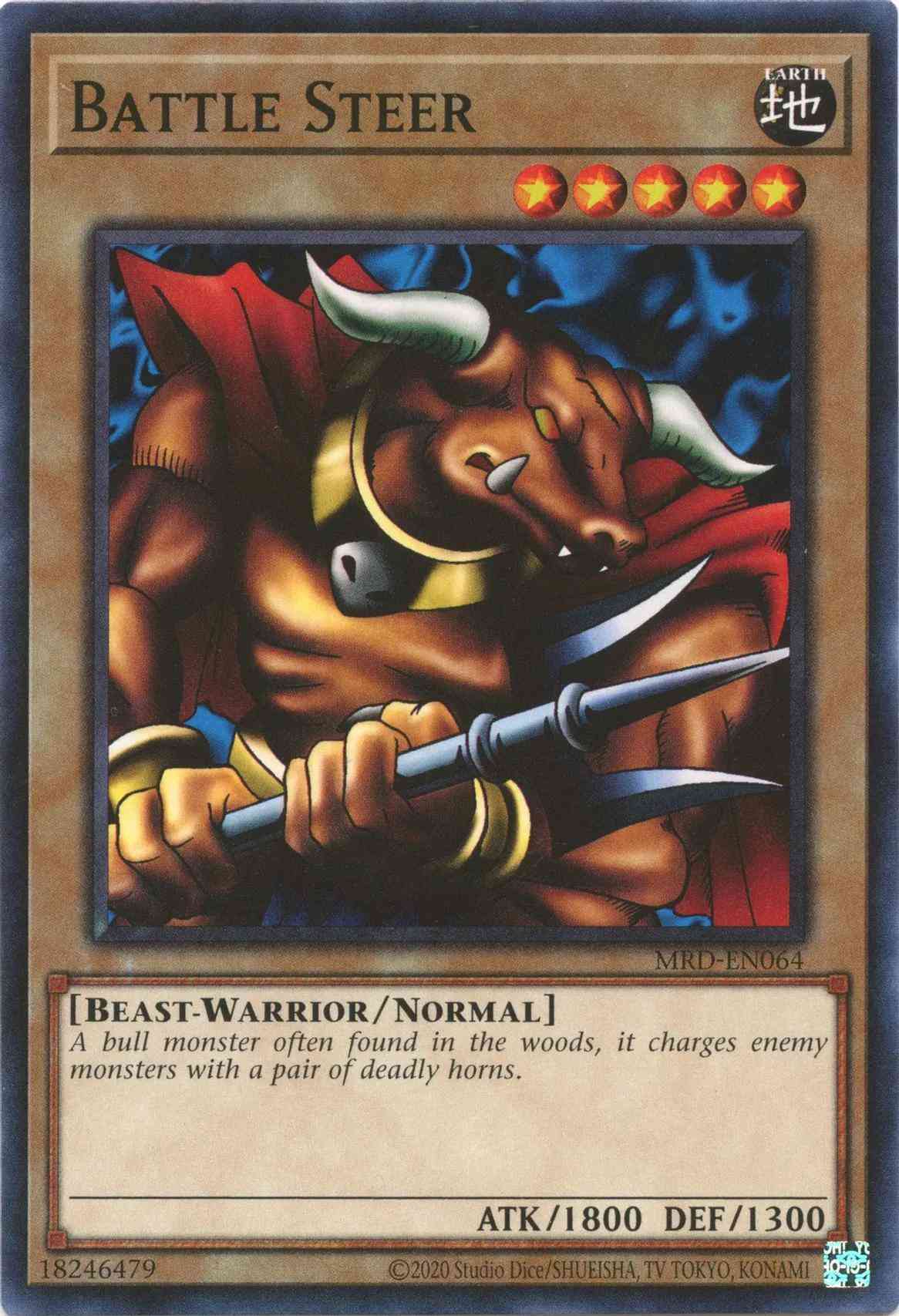 Battle Steer - 25th Anniversary - MRD-EN064 - Common - Unlimited