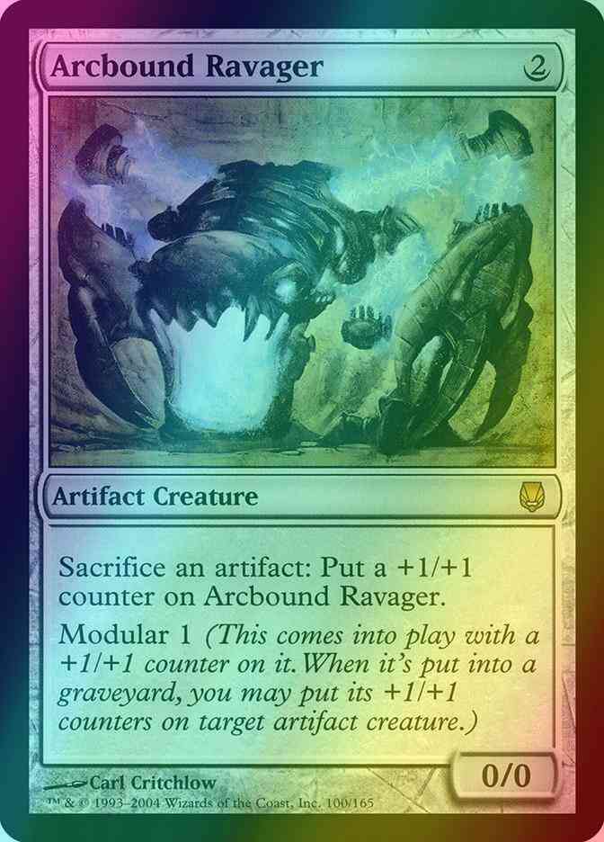 Arcbound Ravager [100] [Darksteel] [Foil]