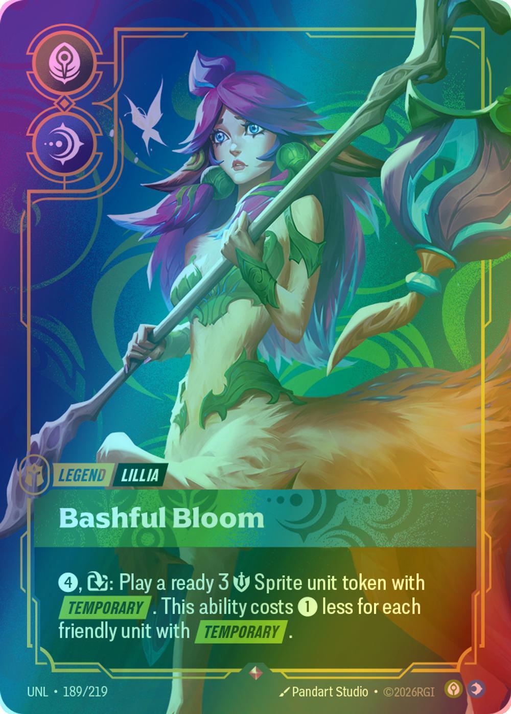 Bashful Bloom (Lillia) - 189/219 [Unleashed] [Foil]