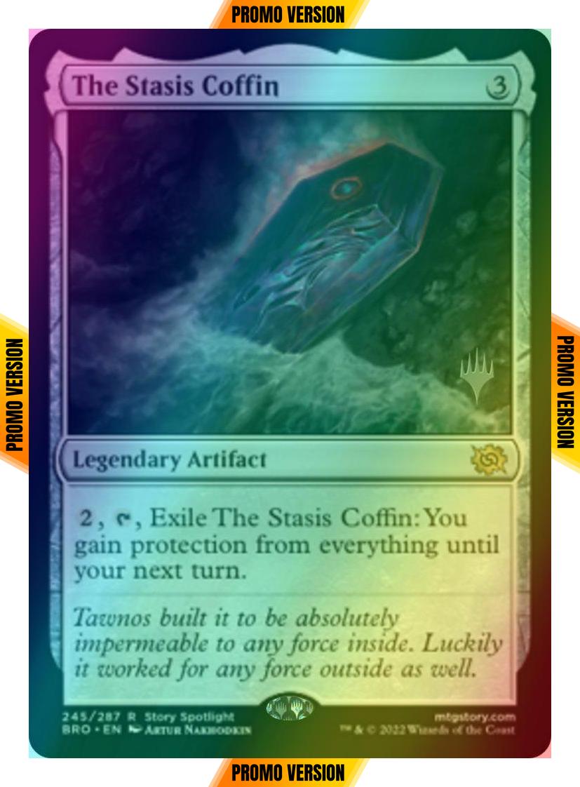 The Stasis Coffin [245p] [Promo Pack] [The Brothers' War: Promos] [Foil]