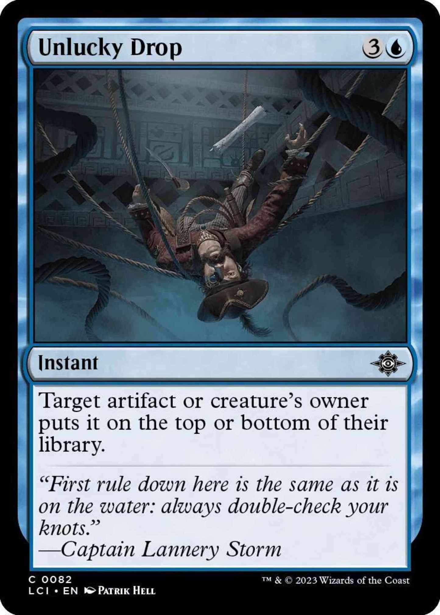 Unlucky Drop [82] [The Lost Caverns of Ixalan] [Non-Foil]