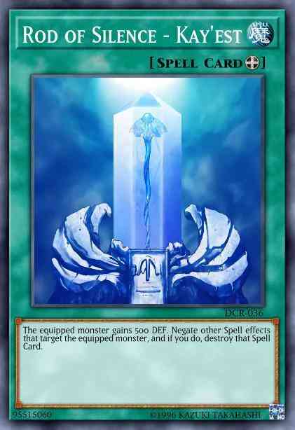 Rod of Silence - Kay'est - DR1-EN198 - Common - Unlimited