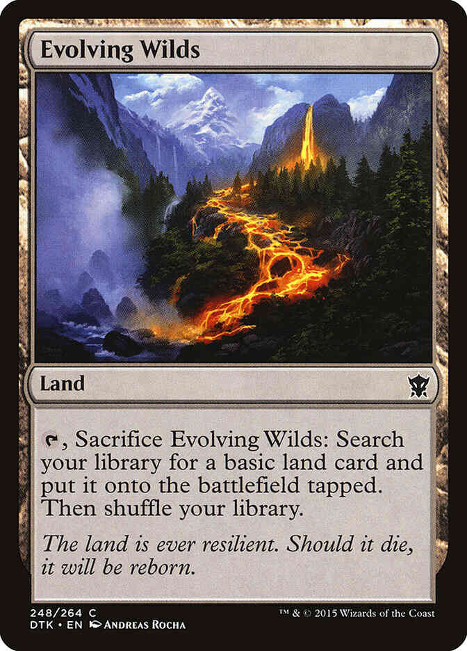 Evolving Wilds [248] [Dragons Of Tarkir] [Non-Foil]