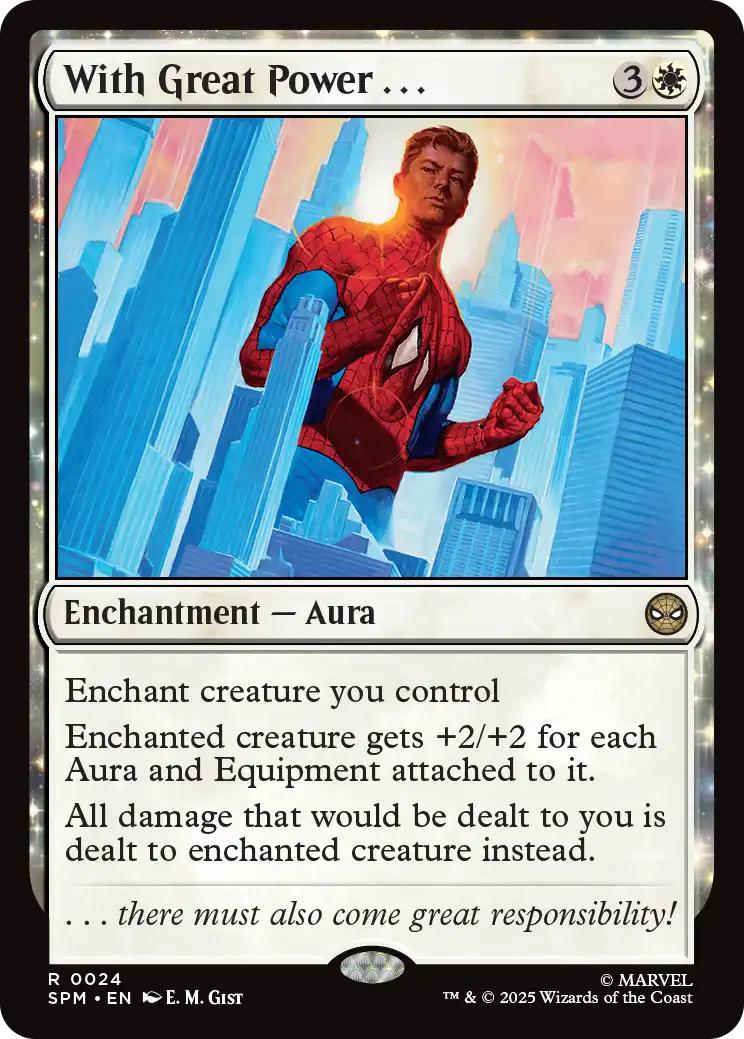 With Great Power . . . [24] [Marvel's Spider-Man] [Non-Foil]
