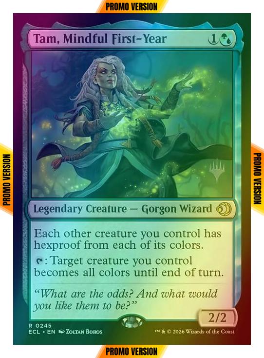 Tam, Mindful First-Year [245p] [Promo Pack] [Lorwyn Eclipsed: Promos] [Foil]