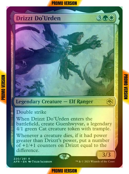 Drizzt Do'Urden [Promo Pack] [220p] [Adventures in the Forgotten Realms Promos] [Foil]