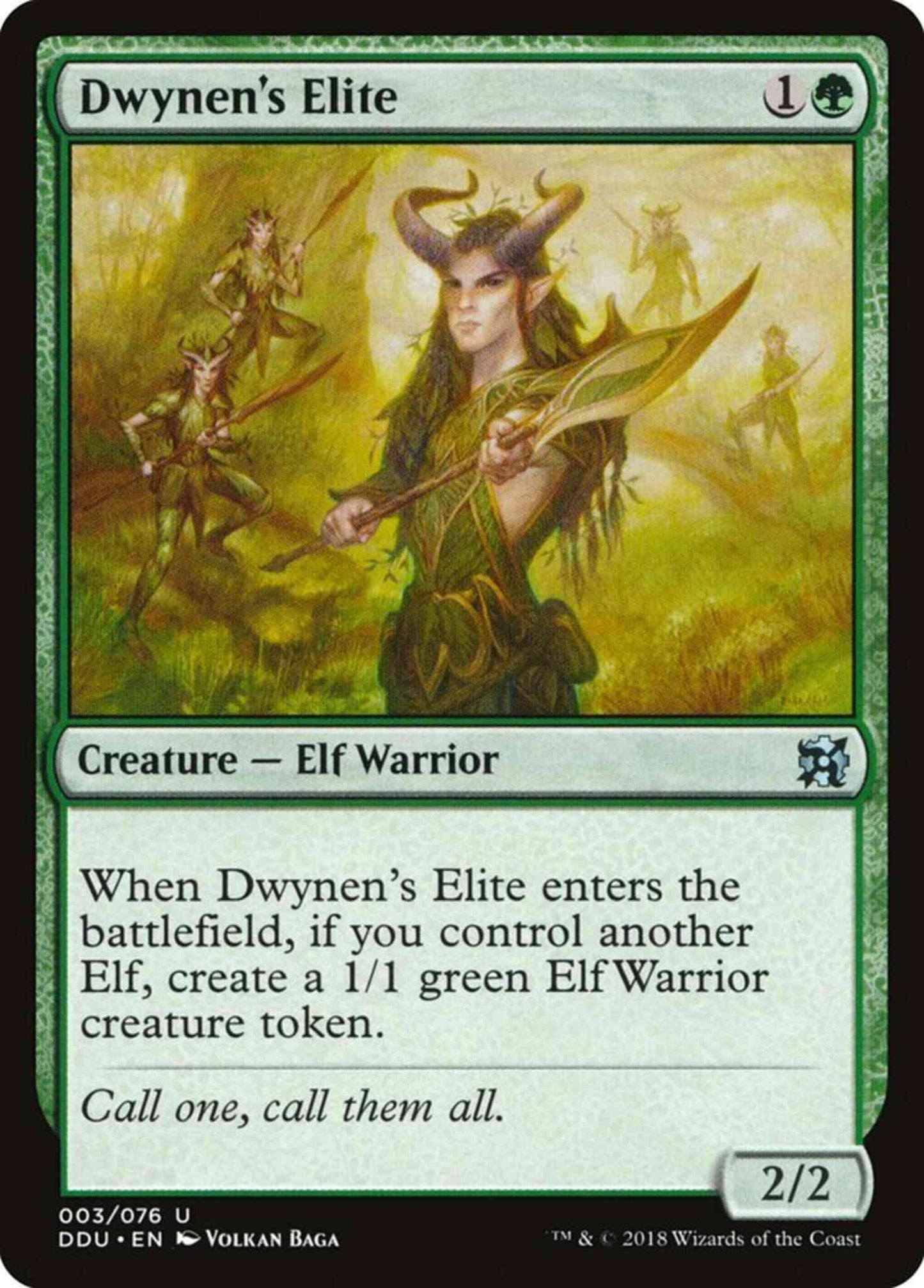 Dwynen's Elite [3] [Duel Decks Elves vs Inventors] [Non-Foil]
