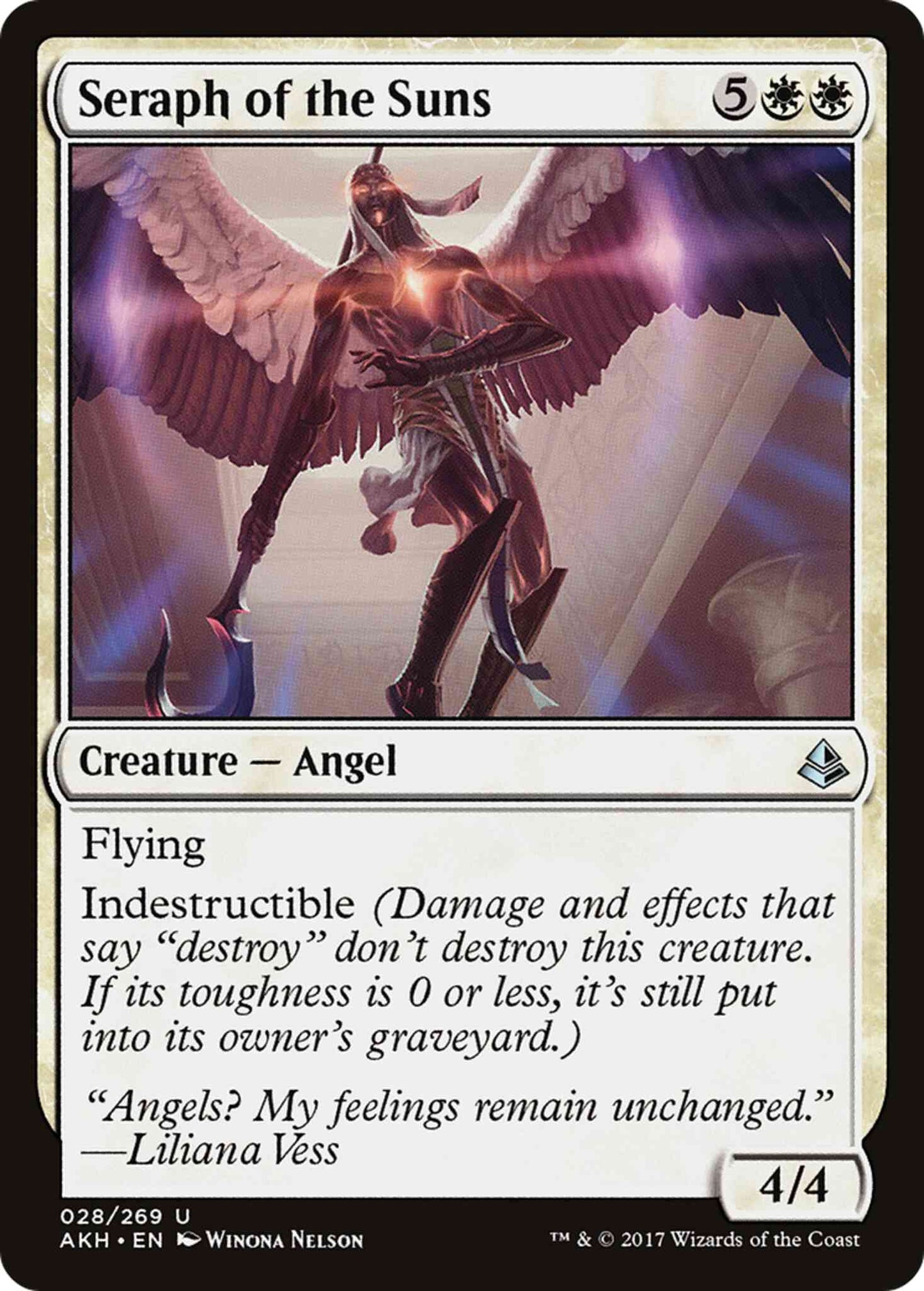 Seraph of the Suns [28] [Amonkhet] [Non-Foil]