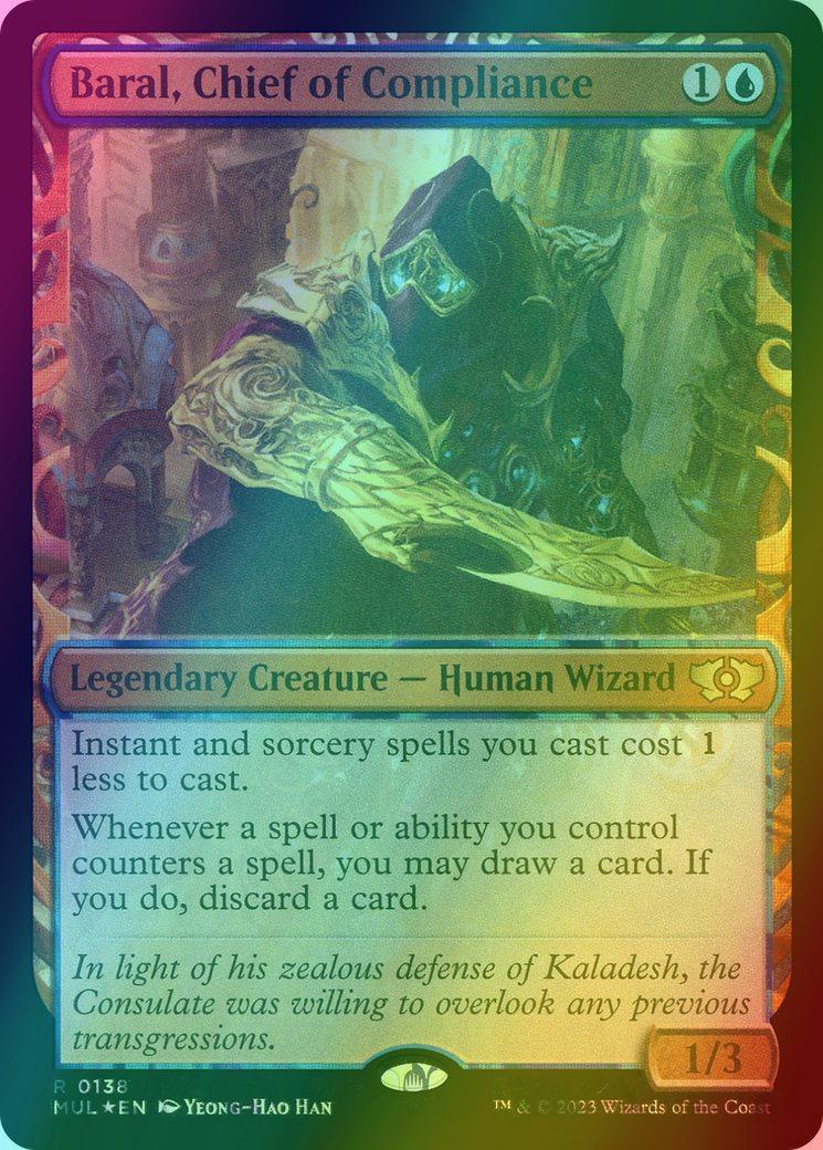 Baral, Chief of Compliance [138] [Planar Showcase] [Multiverse Legends] [Halo Foil]
