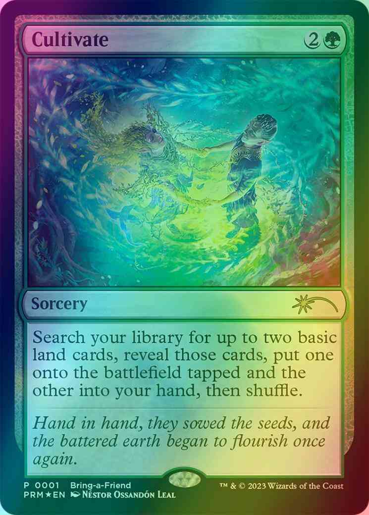 Cultivate [6] [Bring-a-Friend] [Wizards Play Network 2023] [Foil]
