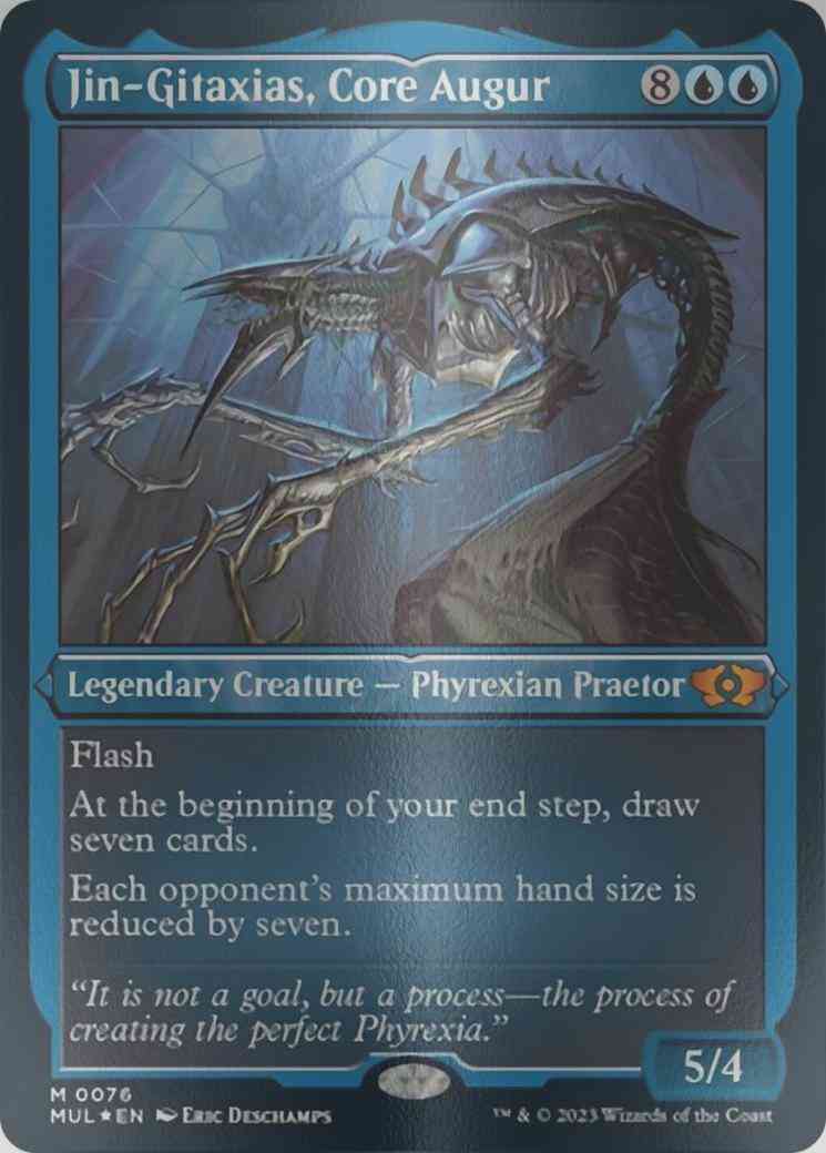 Jin-Gitaxias, Core Augur [76] [Multiverse Legends] [Etched Foil]