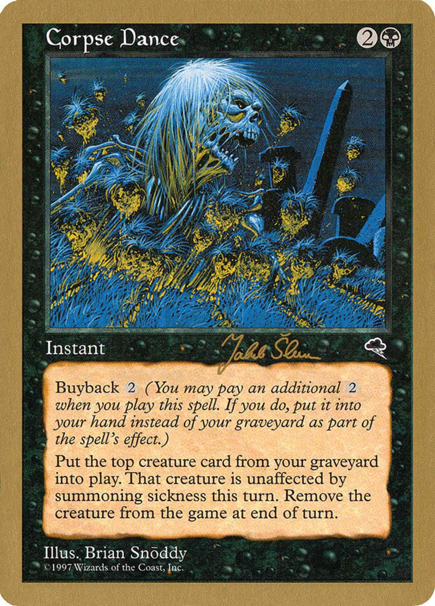 Corpse Dance [js116] [World Championship Decks 1999] [Non-Foil]
