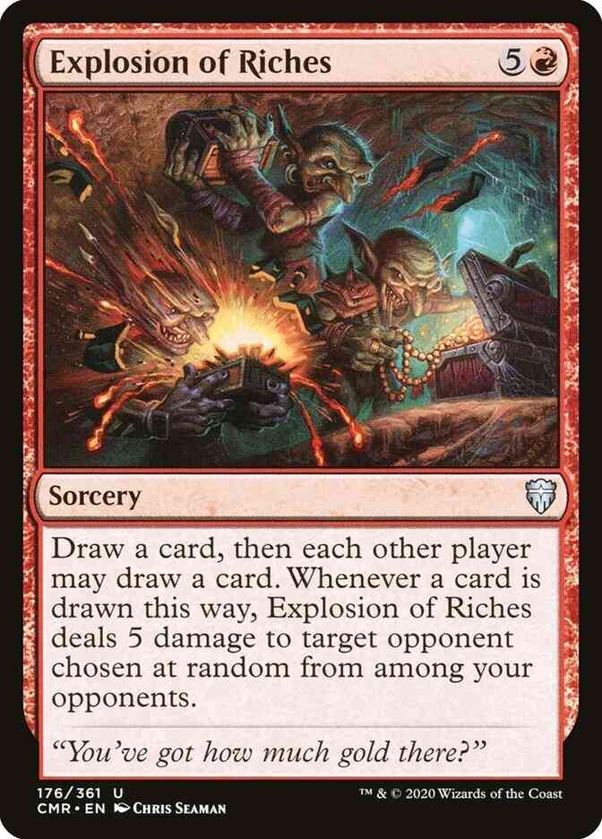 Explosion of Riches [176] [Commander Legends] [Non-Foil]