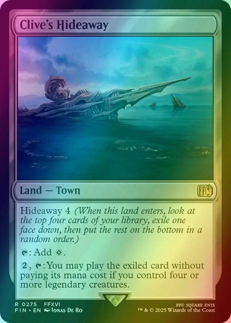 Clive's Hideaway [275] [FINAL FANTASY] [Foil]