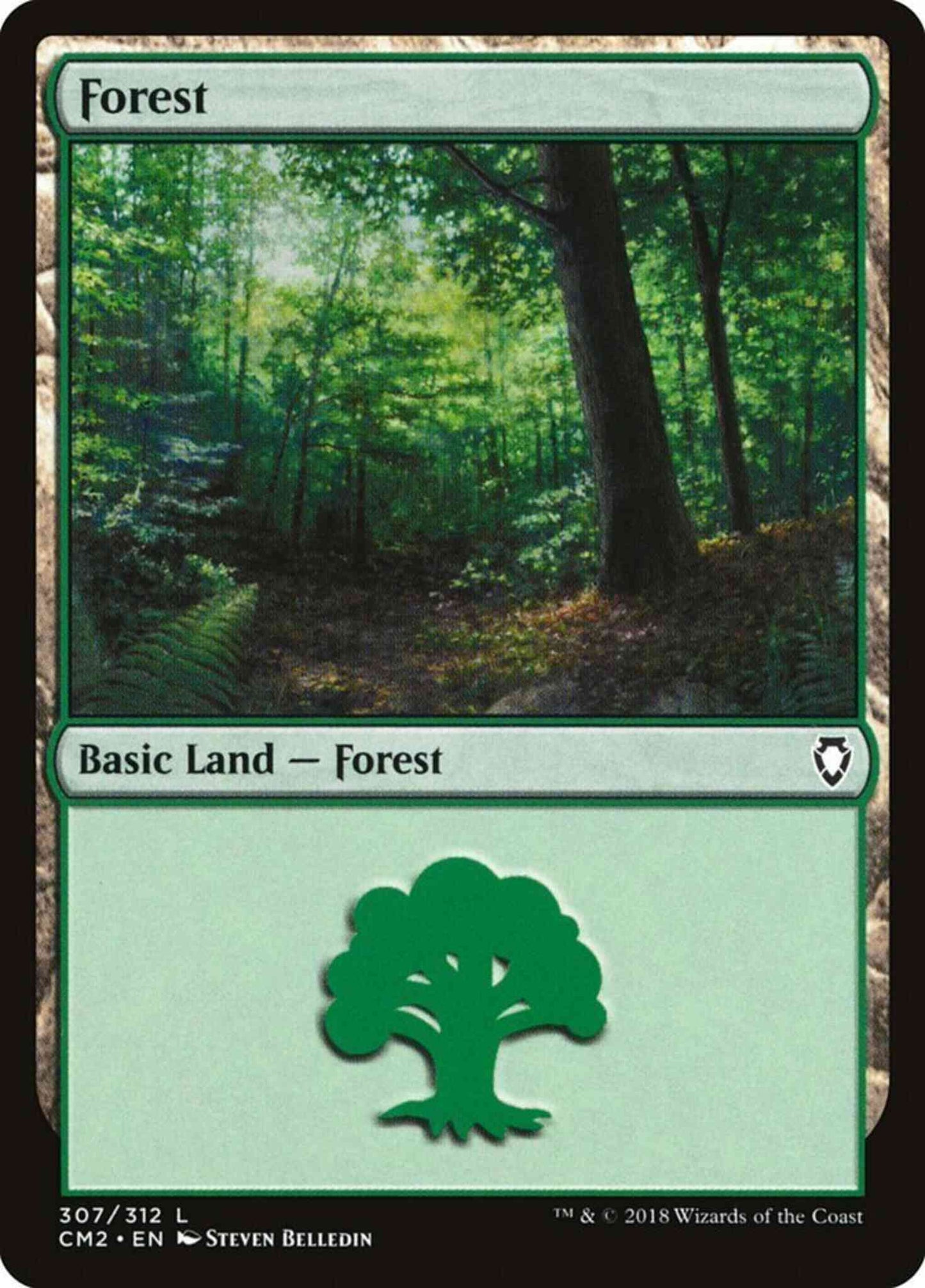 Forest [307] [Commander Anthology Volume II] [Non-Foil]