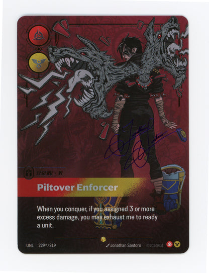 Piltover Enforcer (Vi) — Signature|Foil — ID 19220